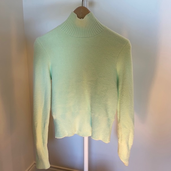 Mint green Sweater - super soft! like new - Picture 1 of 2